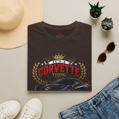 Corvette Graphic T‑Shirt — "It's a Corvette Thing" Retro Car Tee