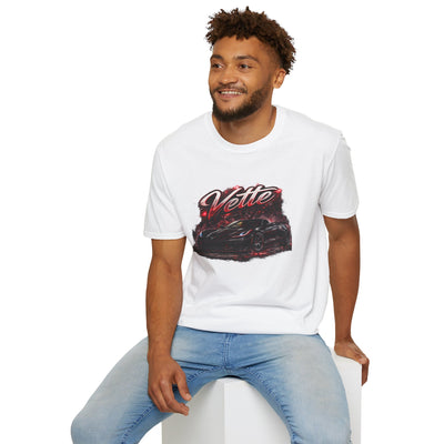 Vette Sports Car T-Shirt — Retro Racing Corvette Graphic Tee