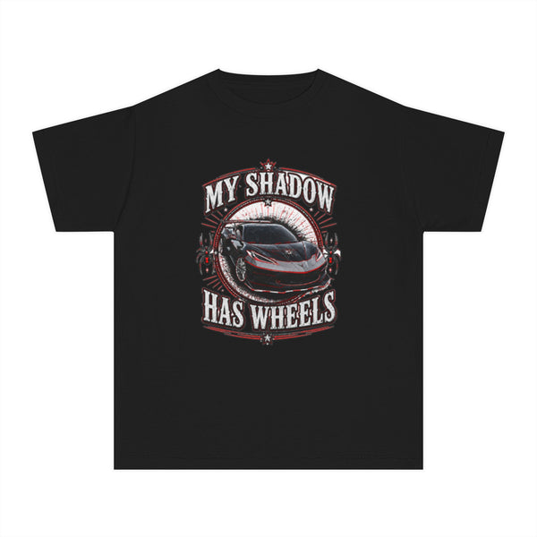 Youth Tee — "My Shadow Has Wheels"