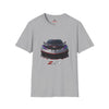 Black Widow Performance Corvette Z51 T-shirt with black-centered design and Corvette motif